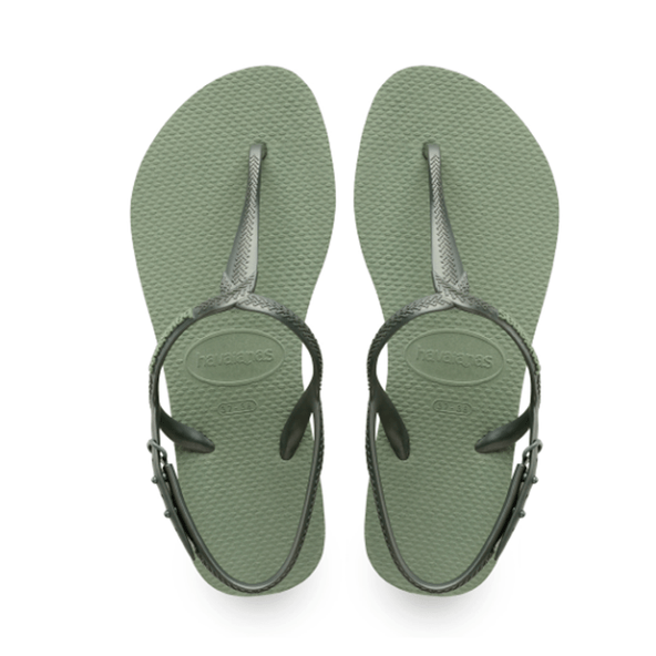 Mikaela-Sandalias Mujer Verde-HAVAIANAS - mikaela