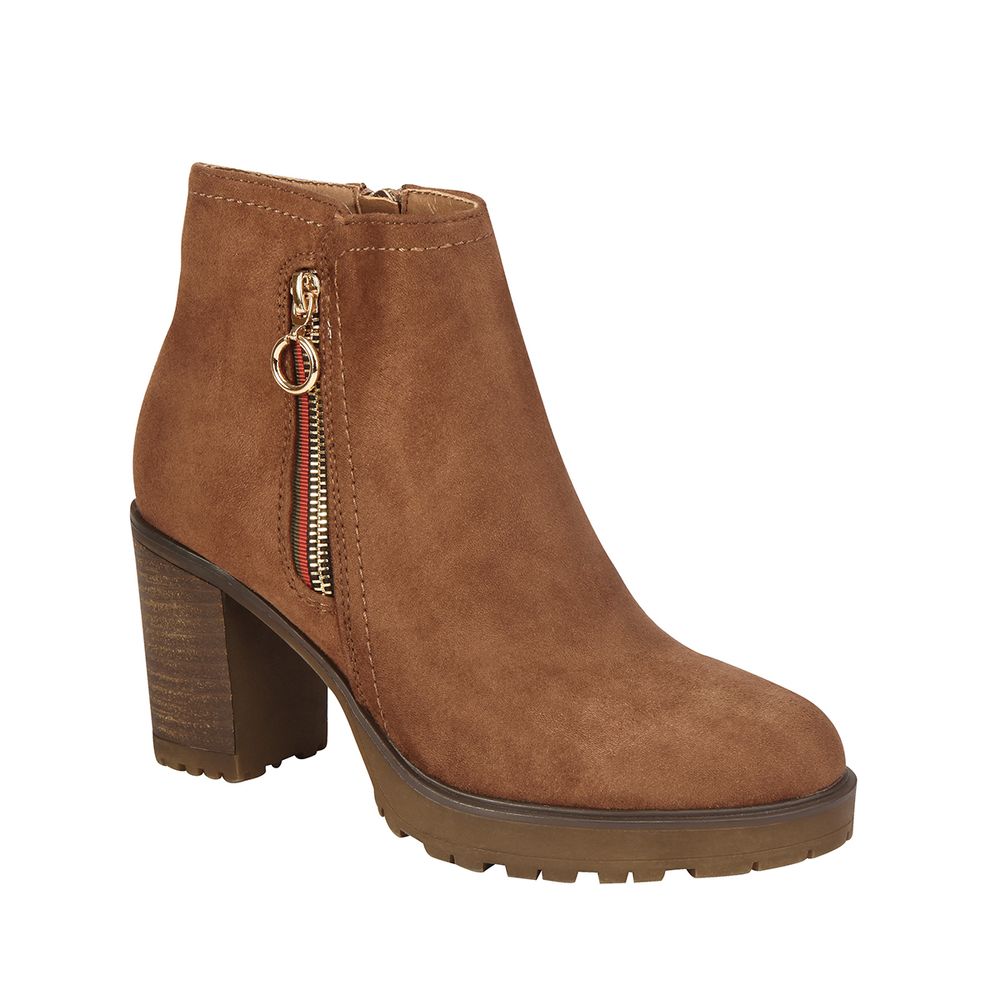 Mikaela-Botas y Botines Mujer 7314 Camel-STHEF - mikaela