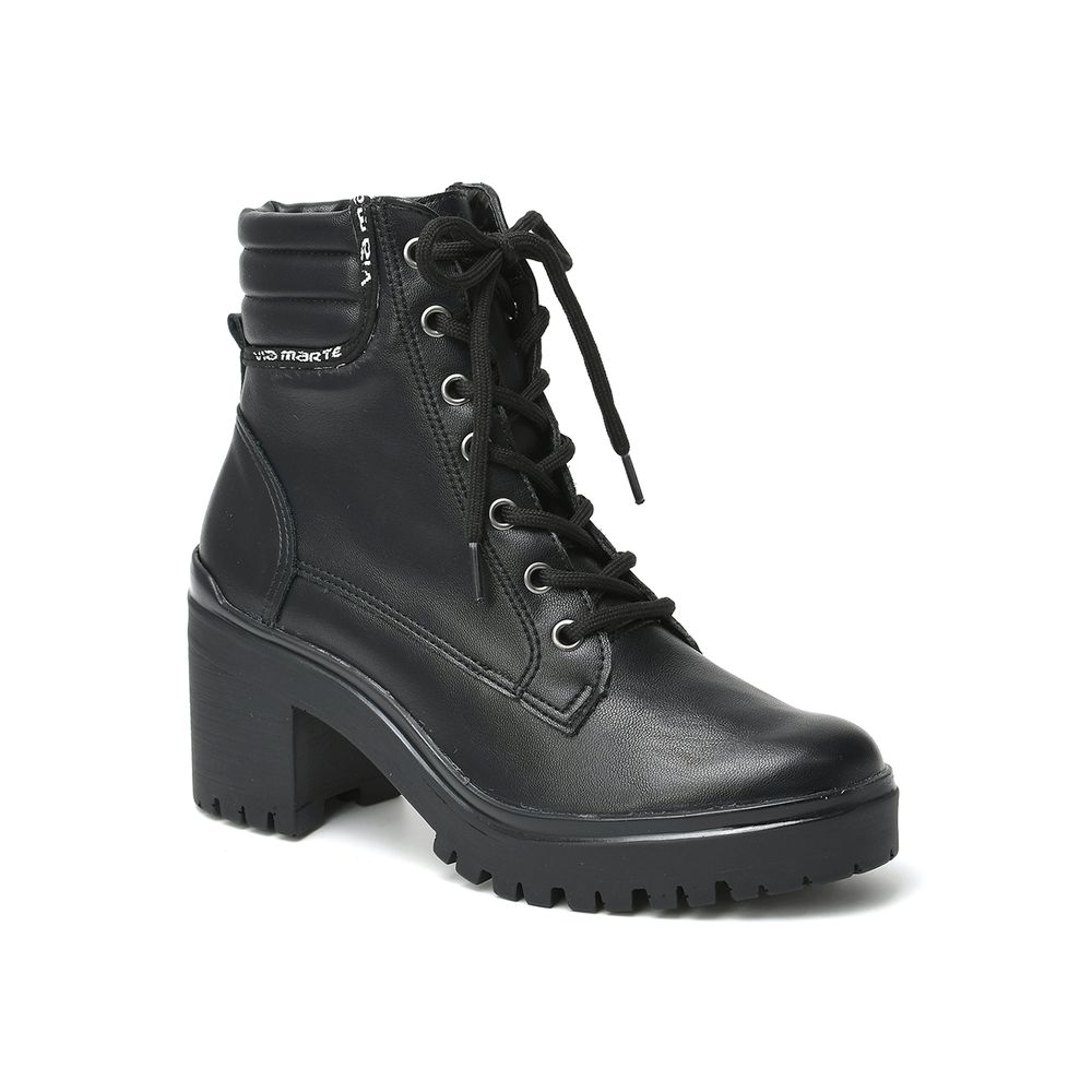 Mikaela-Botas y Botines Mujer 21-901 Preto-VIA MARTE - mikaela